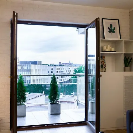 Wawel Castle View - Botanic 55m Апартаменты Краков